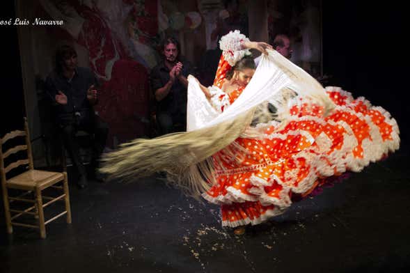 Espetáculo no Teatro Flamenco Triana