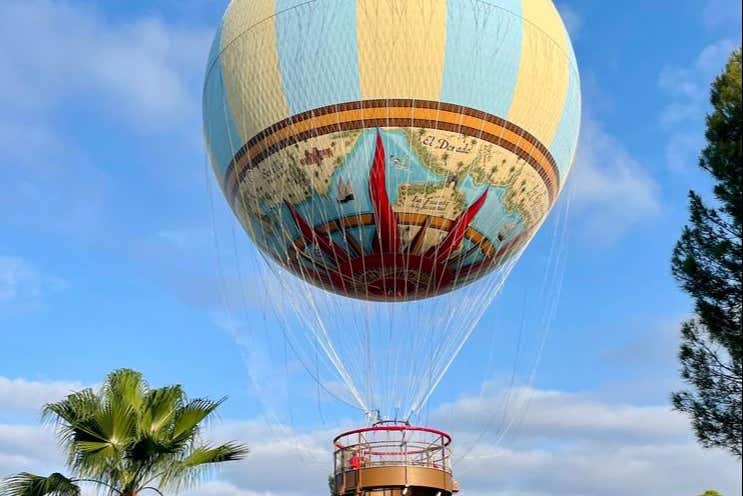 Aventura de balão aerostático 