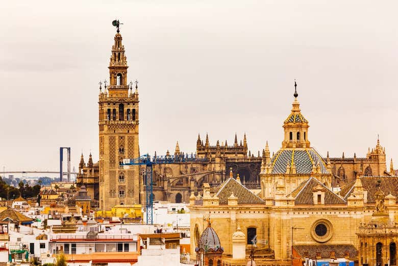 Vistas da Catedral e da Giralda