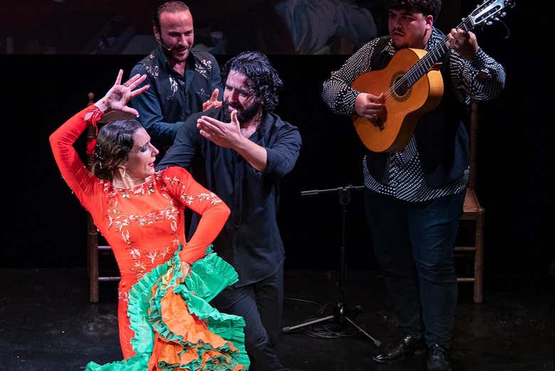 Desfrutando da arte do flamenco no Triana