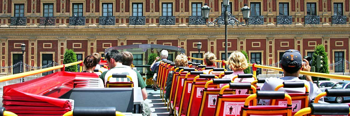 Ônibus turístico de Sevilha