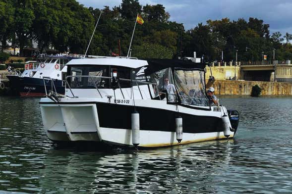 Passeio de barco por Sevilla com guia