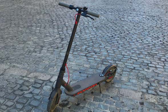Tour de patinete elétrico por Sevilha